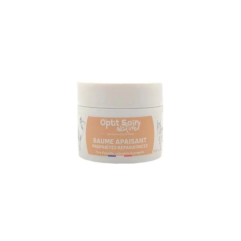 O'ptit Soin Naturel Baume Apaisant Propriétés Réparatrices 50ml - Univers Pharmacie