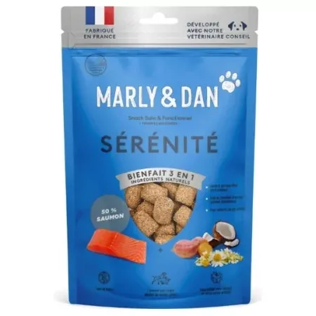Marly & Dan Sérénité Tendres Bouchées pour Chien 100g - Univers Pharmacie