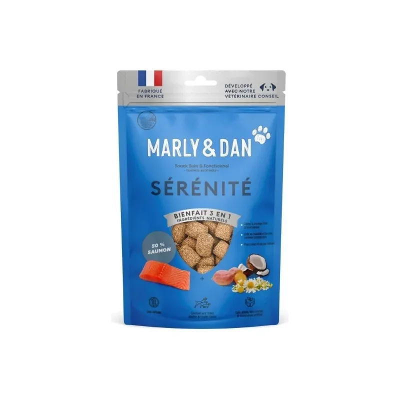 Marly & Dan Sérénité Tendres Bouchées pour Chien 100g - Univers Pharmacie