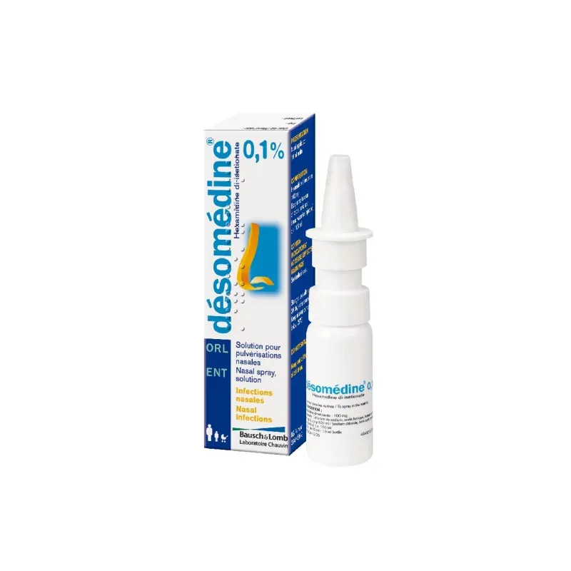 Désomedine 0.1% solution nasale