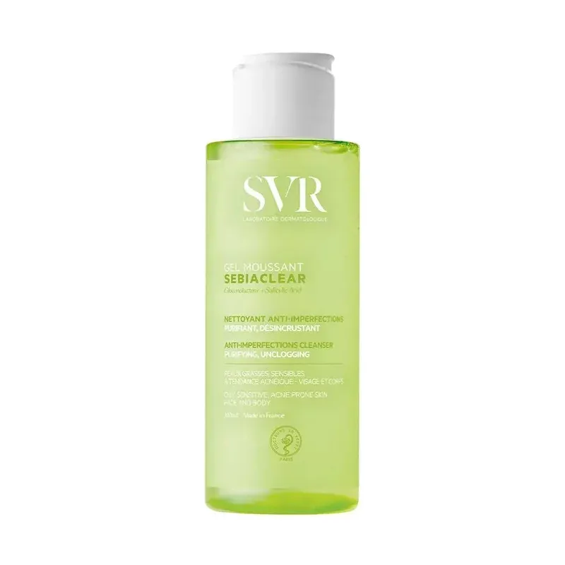 SVR Sebiaclear Gel Moussant 100ml - Univers Pharmacie