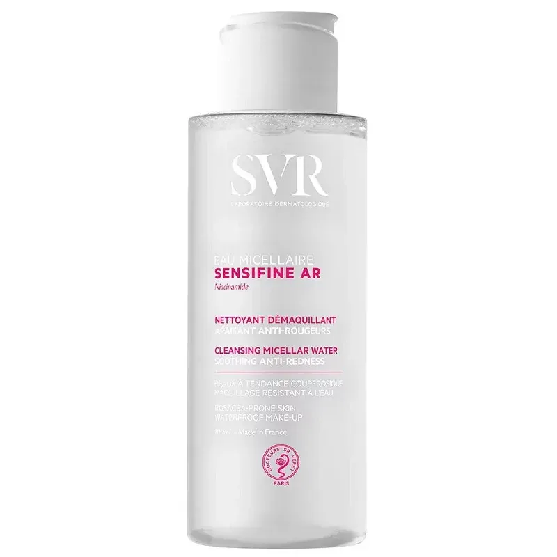 SVR Eau Micellaire Sensifine AR Nettoyant Démaquillant 100ml - Univers Pharmacie