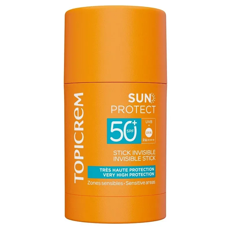 Topicrem Sun Protect SPF50+ Stick Invisible 15g - Univers Pharmacie