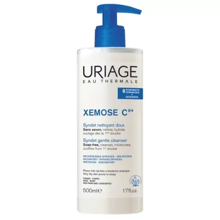 Uriage Xémose C8+ Syndet Nettoyant Doux 500ml - Univers Pharmacie