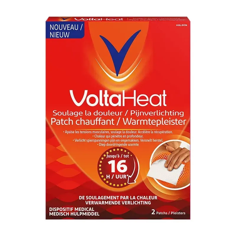 VoltaHeat 16h 2 patchs chauffants - Univers Pharmacie
