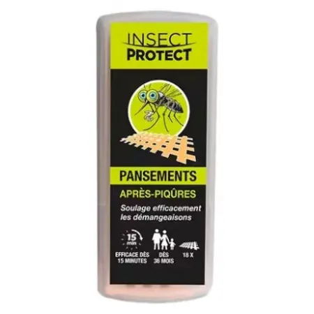 Insect Protect Pansements Après-piqûres X18 - Univers Pharmacie