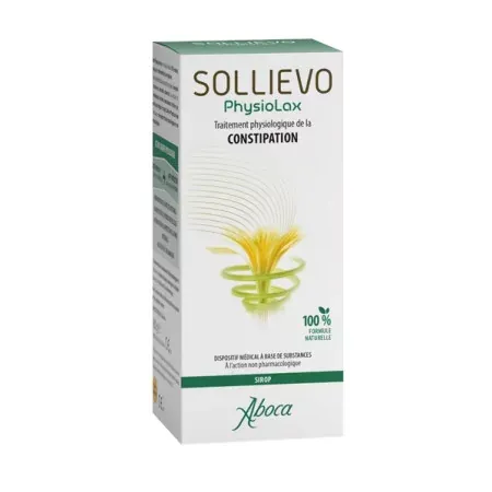 Aboca Sollievo Physiolax Constipation Sirop 180ml - Univers Pharmacie