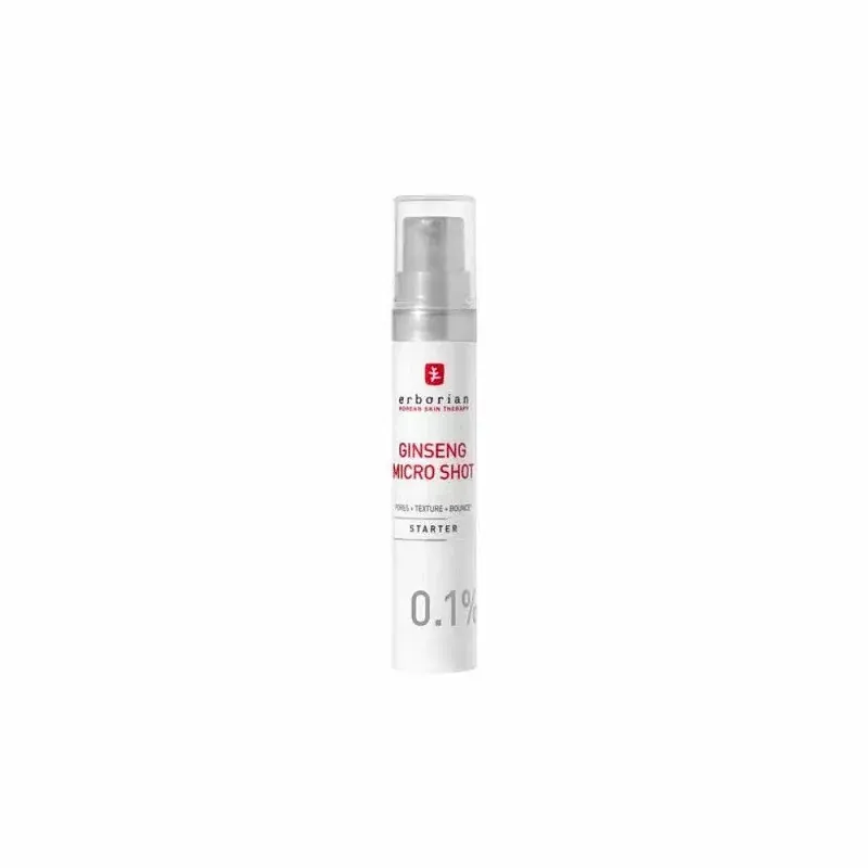 Erborian Sérum Ginseng Micro Shot Starter 0,1% 10ml - Univers Pharmacie