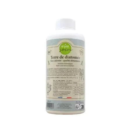 O'ptit Soin Terre de Diatomée Non Calcinée Qualité Alimentaire 300g - Univers Pharmacie