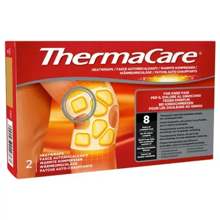 ThermaCare Patchs Auto-Chauffants Douleur Genou X2 - Univers Pharmacie
