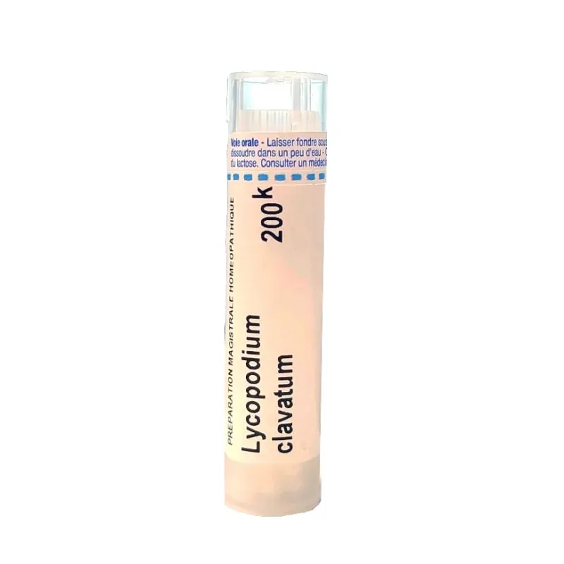 Boiron Lycopodium Clavatum 200k tube granules - Univers Pharmacie