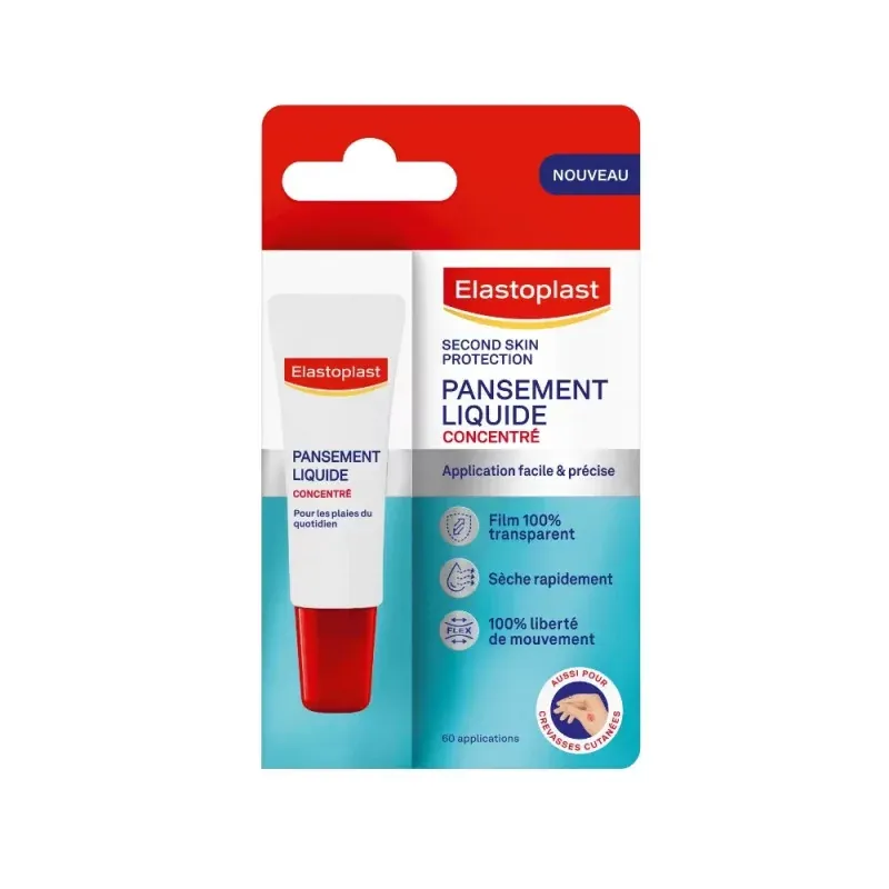 Elastoplast Second Skin Protection Pansement Liquide Concentré 10ml - Univers Pharmacie