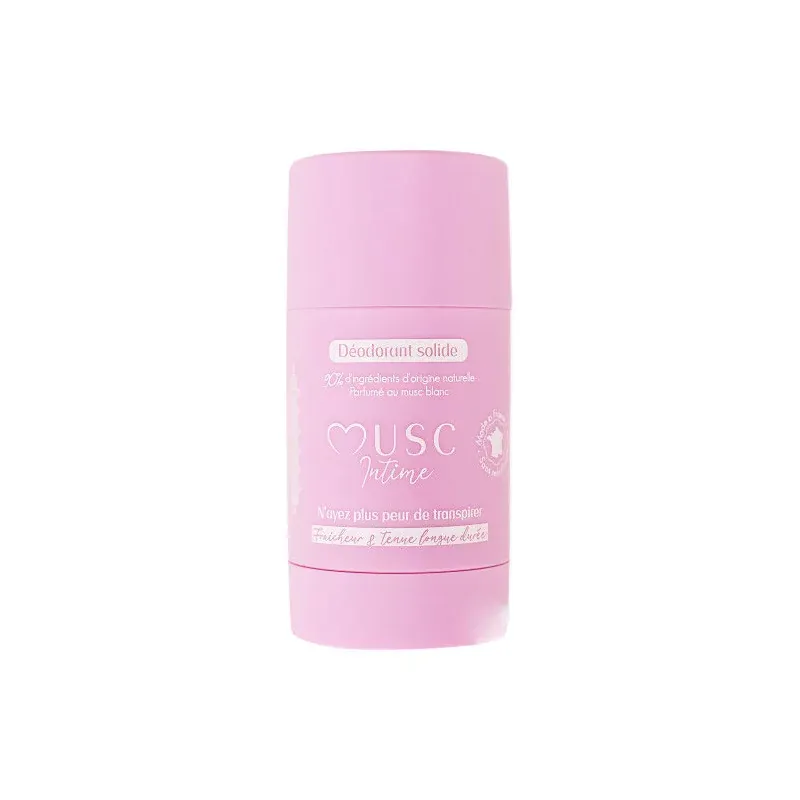 Musc Intime Déodorant Solide Musc Blanc 50g - Univers Pharmacie