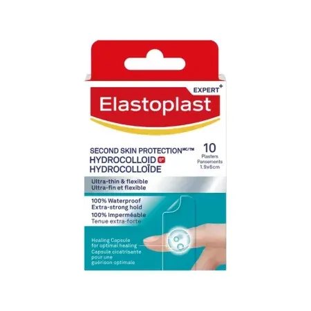 Elastoplast Second Skin Protection Hydrocolloïde S 10 pansements - Univers Pharmacie