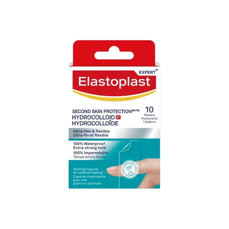 Elastoplast Second Skin Protection Hydrocolloïde S 10 pansements - Univers Pharmacie