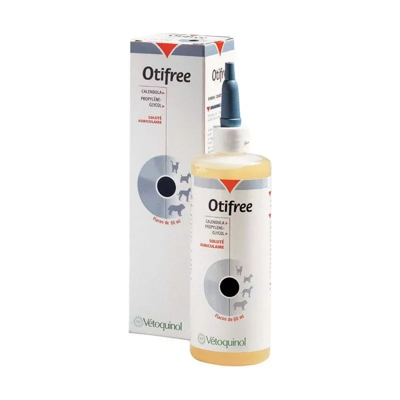 Vetoquinol Otifree Soluté Auriculaire 60ml - Univers Pharmacie