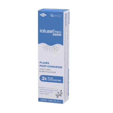 Ialuset Pro Derm Plaies Post-Chirurgie Crème 25g -Univers Pharmacie