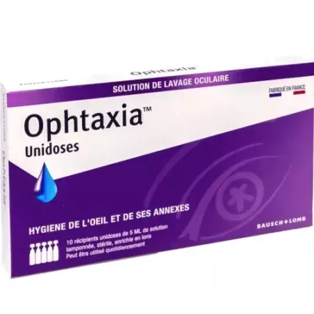Ophtaxia Unidoses 10X5ml - Univers Pharmacie