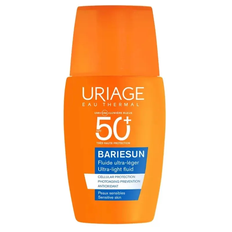 Uriage Bariesun Fluide Ultra-Léger SPF50+ 30ml - Univers Pharmacie