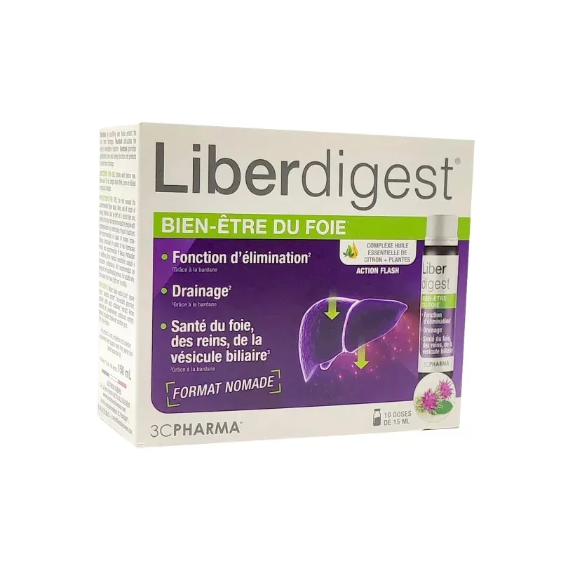 Liberdigest 10X15ml - Univers Pharmacie