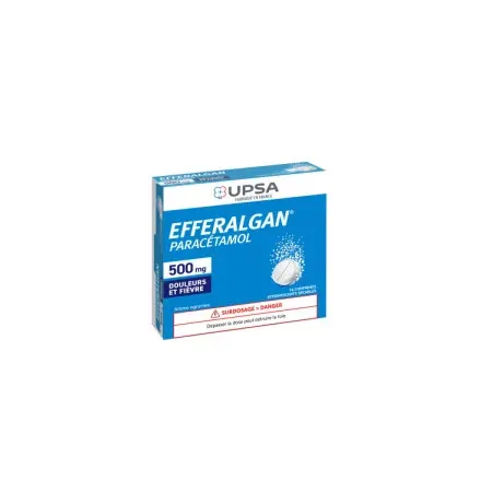 Efferalgan 500mg Arôme Agrumes 16 comprimés effervescents - Univers Pharmacie