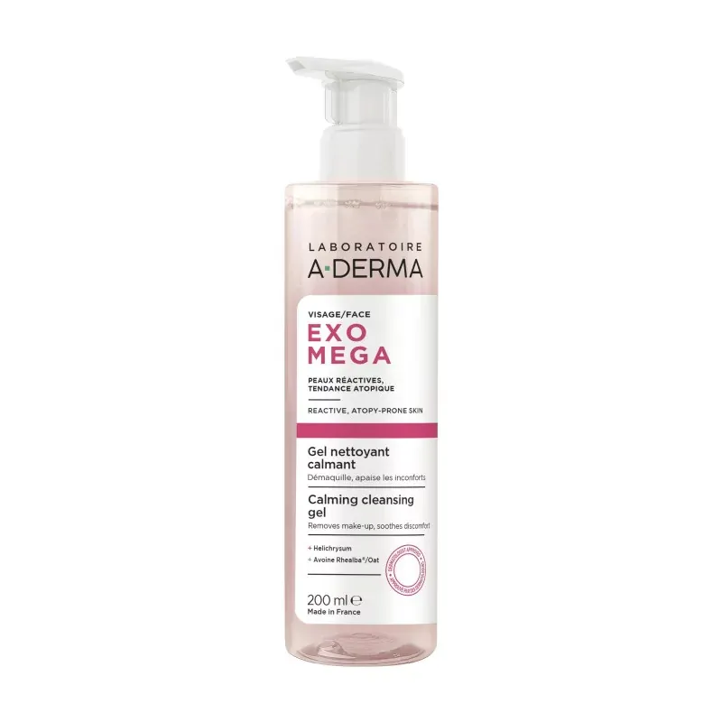 A-Derma Exomega Gel Nettoyant Calmant 200ml - Univers Pharmacie