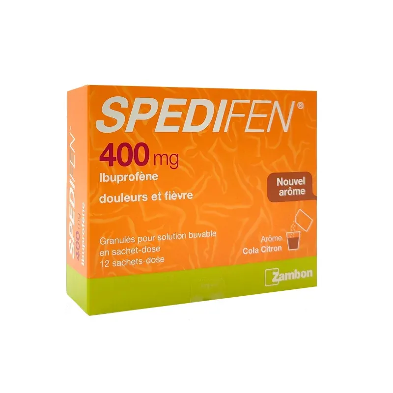 Spedifen 400mg 12 sachets-dose - Univers Pharmacie