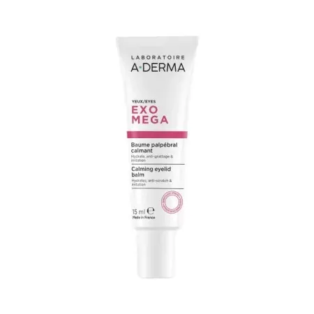 A-Derma Exomega Baume Palpébral Calmant 15ml - Univers Pharmacie