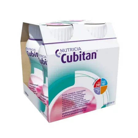 Nutricia Fortimel Cubitan Arôme Fraise 4X200ml - Univers Pharmacie