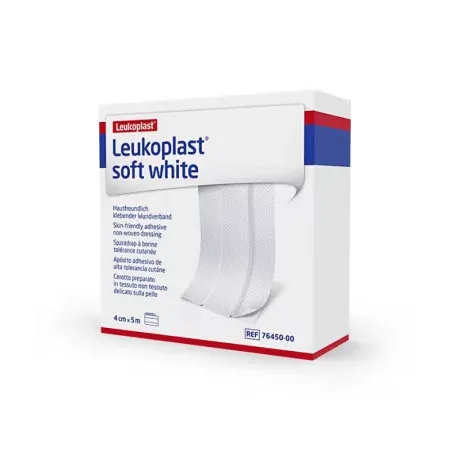 Leukoplast Soft White Spradrap 4cmX5m - Univers Pharmacie