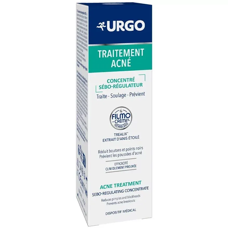 Urgo Traitement Acné Concentré Sébo-régulateur 30ml - Univers Pharmacie