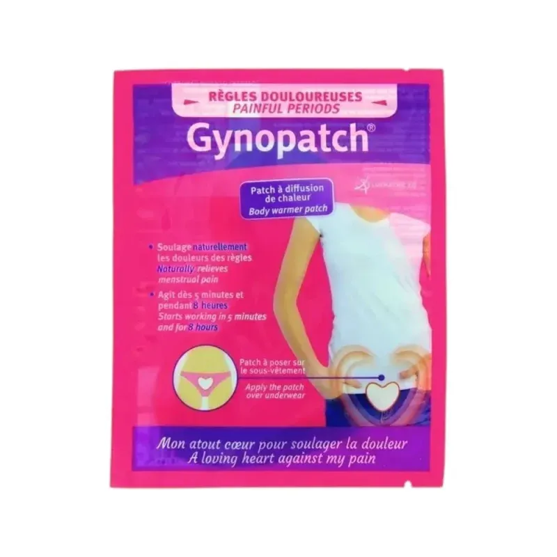 Gynopatch Règles Douloureuses Patch à Diffusion de Chaleur - Univers Pharmacie