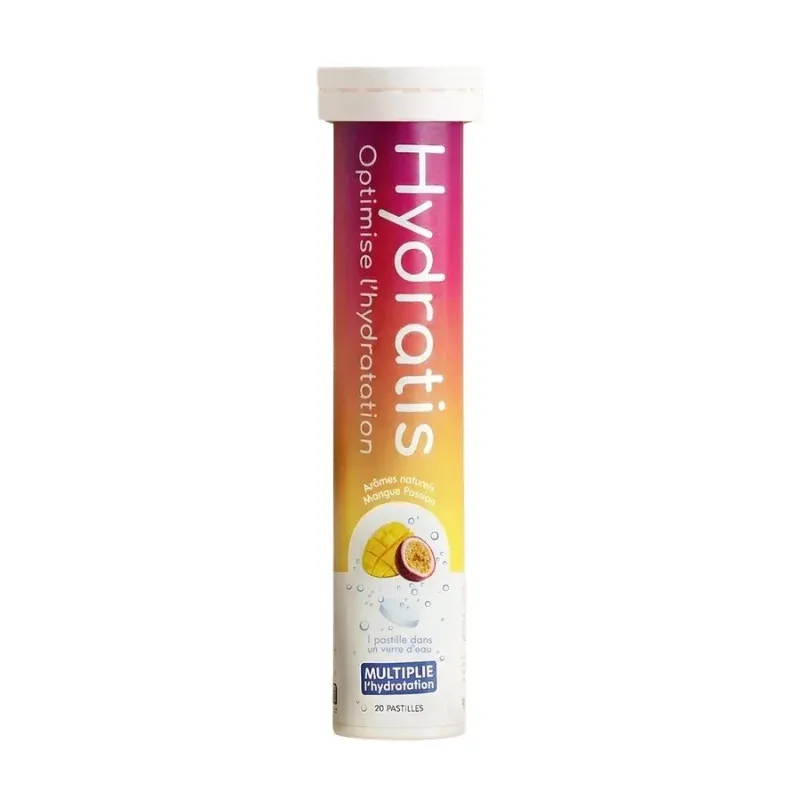 Hydratis Arôme Naturel Mangue Passion 20 pastilles - Univers Pharmacie