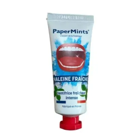 PaperMints Haleine Fraîche Dentifrice Fraîcheur Intense 25ml - Univers Pharmacie