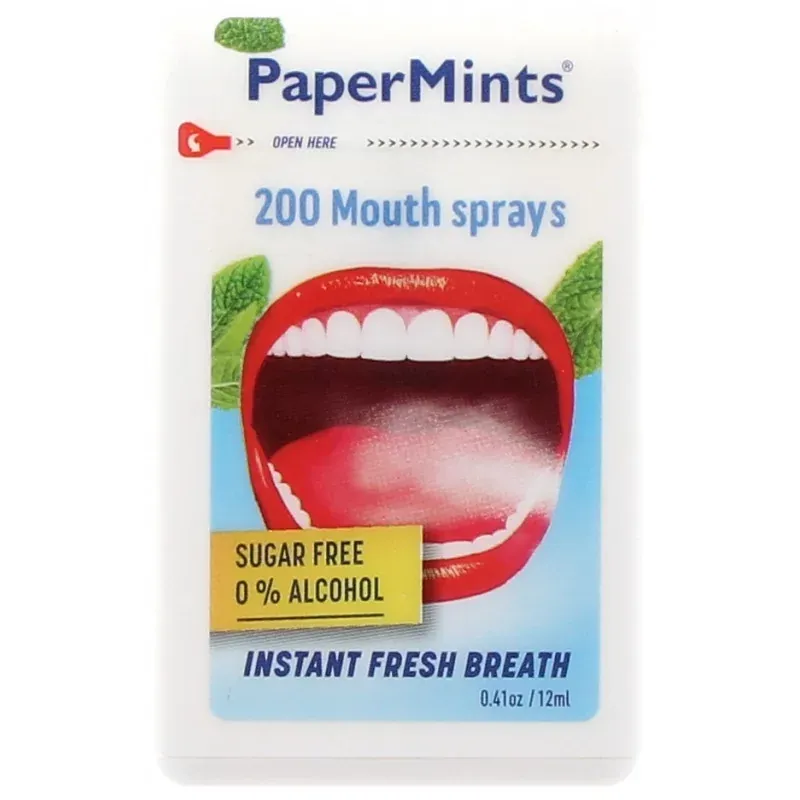 PaperMints Spray Buccal Haleine Fraîche 12ml - Univers Pharmacie