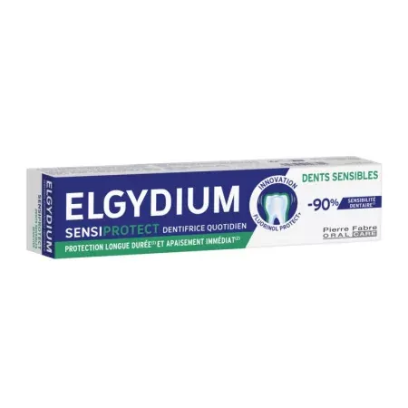 Elgydium Sensiprotect Dentifrice Dents Sensibles 75ml - Univers Pharmacie
