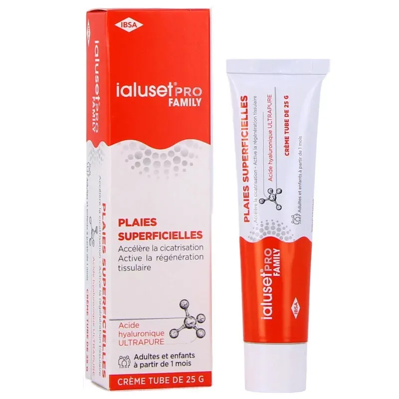 Ialuset Pro Family Plaies Superficielles 25g - Univers Pharmacie