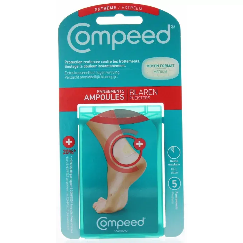 Compeed Ampoules Extrêmes 5 pansements - Univers Pharmacie