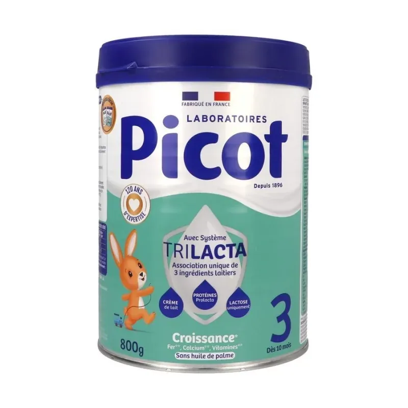 Picot Lait Croissance 3ème Age 800g - Univers Pharmacie