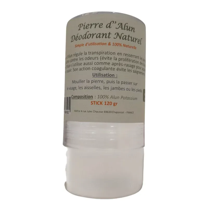 Pierre d'Alun Déodorant Naturel Stick 120g - Univers Pharmacie