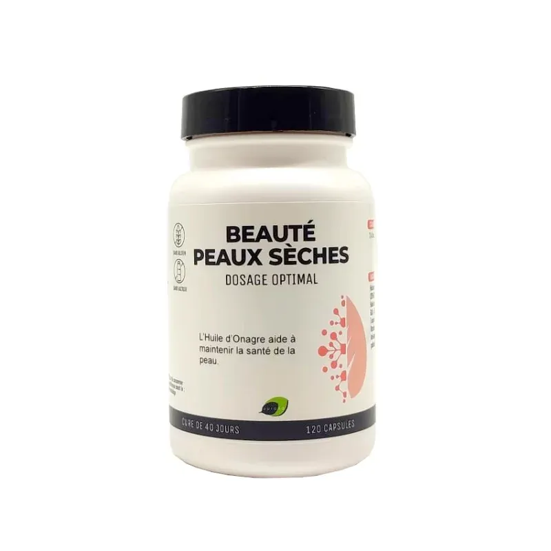 Uprana Beauté Peaux Sèches 120 capsules - Univers Pharmacie