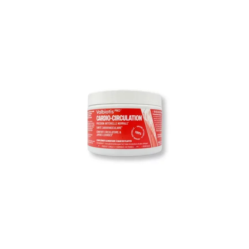 Valbiotis Pro Cardio-circulation 90 gélules - Univers Pharmacie