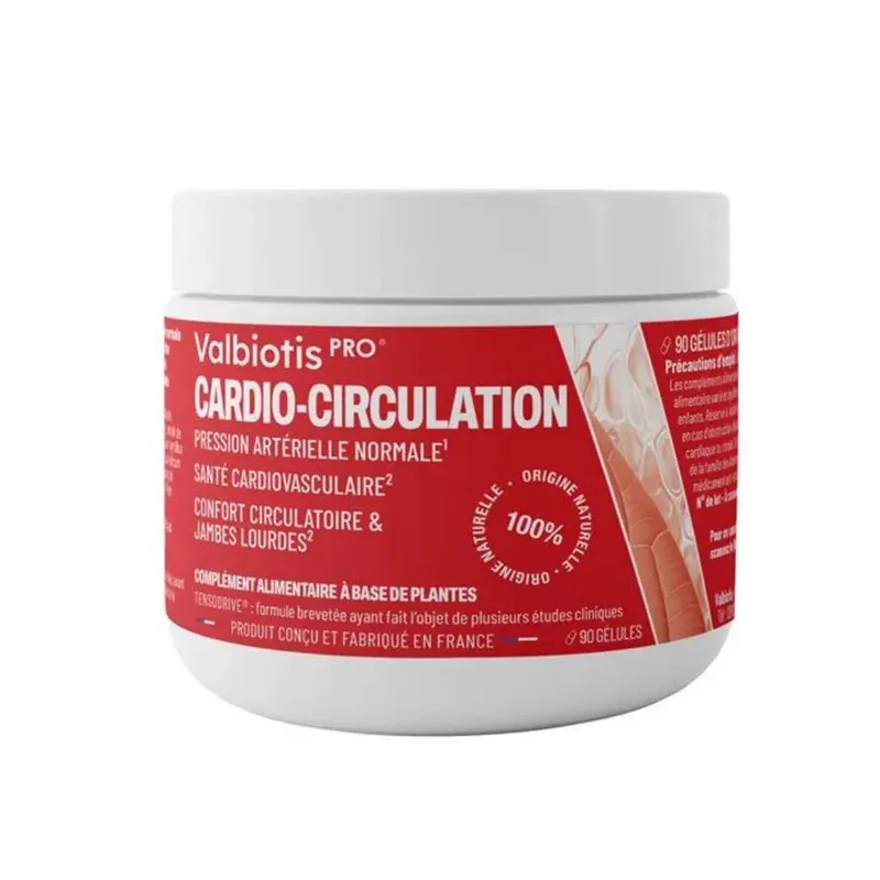 Valbiotis Pro Cardio-circulation 90 gélules - Univers Pharmacie