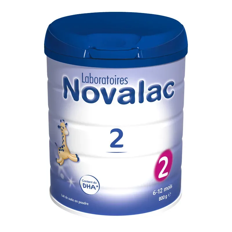 Novalac 2 6-12 mois 800g - Univers Pharmacie