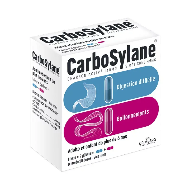 CarboSylane 30 doses - Univers Pharmacie