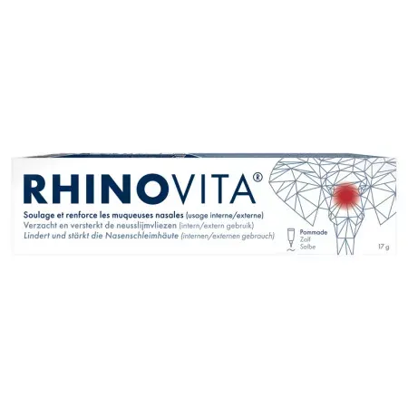 Rhinovita Pommade Nasale 17g - Univers Pharmacie