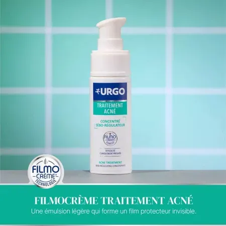 Urgo Traitement Acné Concentré Sébo-régulateur - flacon de 30ml