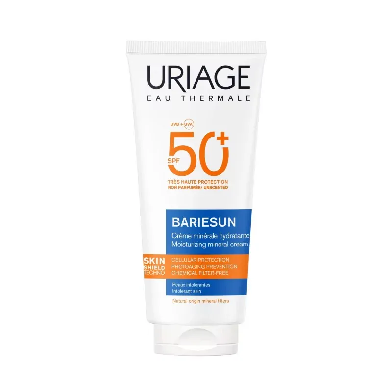 Uriage Bariésun Crème Minérale Hydratante SPF50+ 100ml - Univers Pharmacie