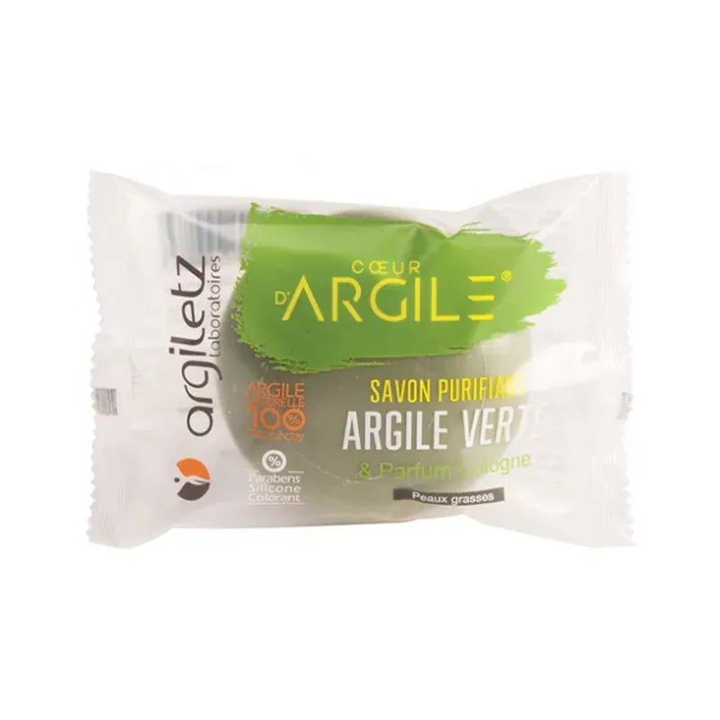 Argiletz Savon Purifiant Argile Verte 100g - Univers Pharmacie