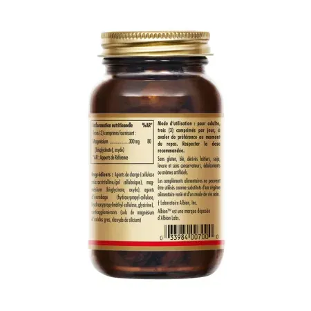 Solgar Spiruline 750mg 80 gélules - Ingrédients
